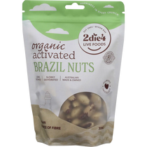 2DIE4 LIVE FOODS Organic Activated Brazil Nuts 300g — front pack image (UHP)