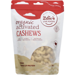 2DIE4 LIVE FOODS Organic Activated Cashews 300g — front pack image (UHP)