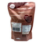 2die4 Live Foods Organic Activated Buckies Cacao Clusters 400g — back pack image (UHP)