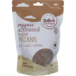 2DIE4 LIVE FOODS Organic Activated Pecans Vegan 300g — front pack image (UHP)