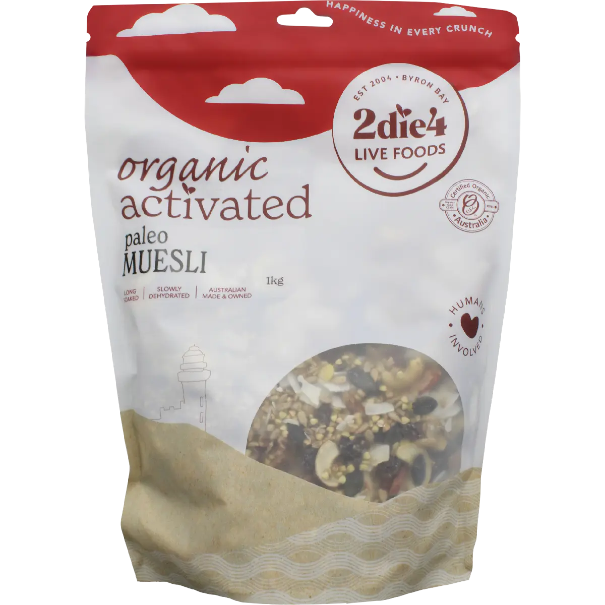 2DIE4 LIVE FOODS Activated Organic Paleo Muesli — official UHP product image 2