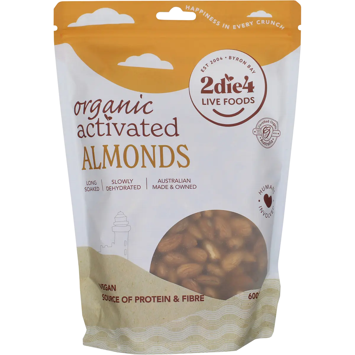 2DIE4 LIVE FOODS Activated Organic Almonds — official UHP product image 2