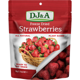 DJ&A Freeze Dried Strawberries 7x50g lifestyle image