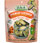 DJ&A Pickle-Licious Pickle Flavoured Cucumber Kimchi 9x50g lifestyle image