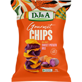 DJ&A Gourmet Chips Sweet Potato Mix Sea Salt 5x100g lifestyle image
