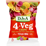 DJ&A 4-VEG Chips Texas BBQ 5x90g lifestyle image