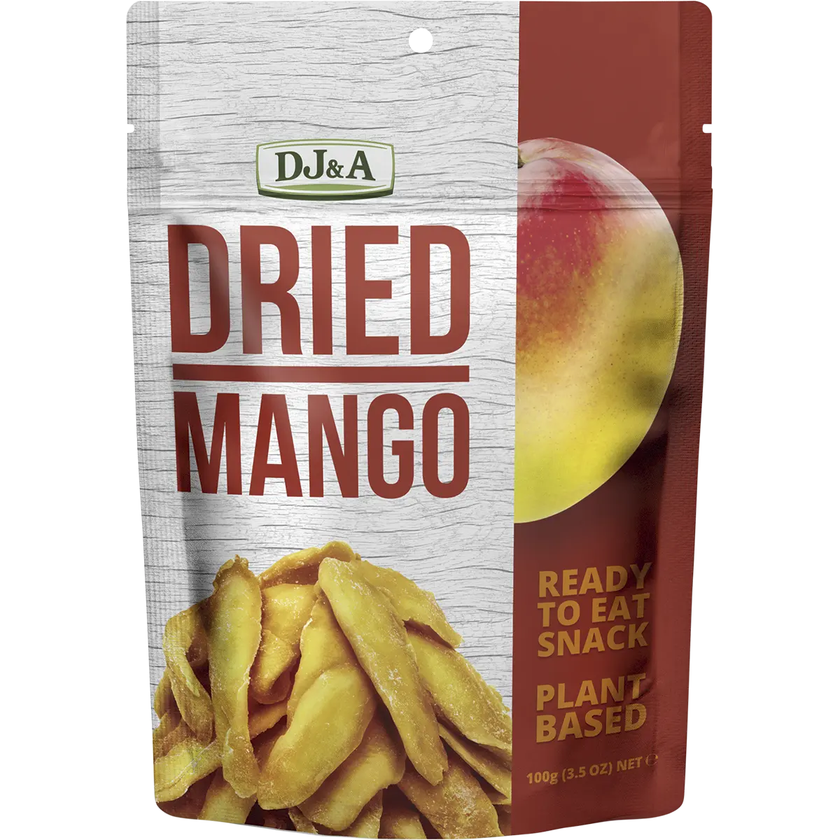 DJ&A Dried Mango 10x100g lifestyle image