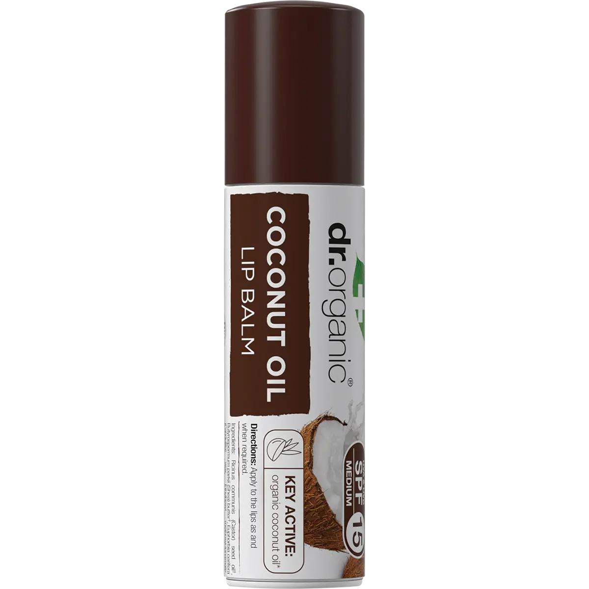 Dr. Organic Lip Balm SPF 15 Coconut Oil 5.7ml