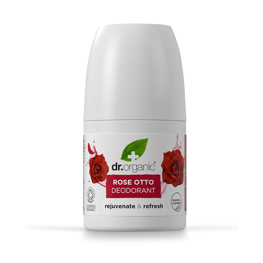 Dr. Organic Roll-On Deodorant Organic Rose Otto 50ml