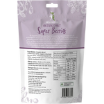 Dr Superfoods Dried Antioxidant Super Berries Blueberries, Goji & Cranberries 125g — back pack image (UHP)