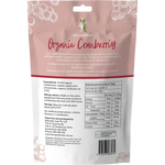 Dr Superfoods Dried Cranberries Organic 125g — back pack image (UHP)
