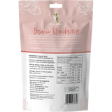 Dr Superfoods Dried Strawberries Organic 125g — back pack image (UHP)