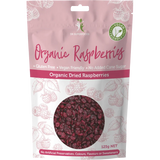 Dr Superfoods Dried Raspberries Organic 125g — front pack image (UHP)