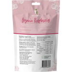 Dr Superfoods Dried Raspberries Organic 125g — back pack image (UHP)
