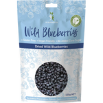 Dr Superfoods Dried Wild Blueberries 125g — front pack image (UHP)