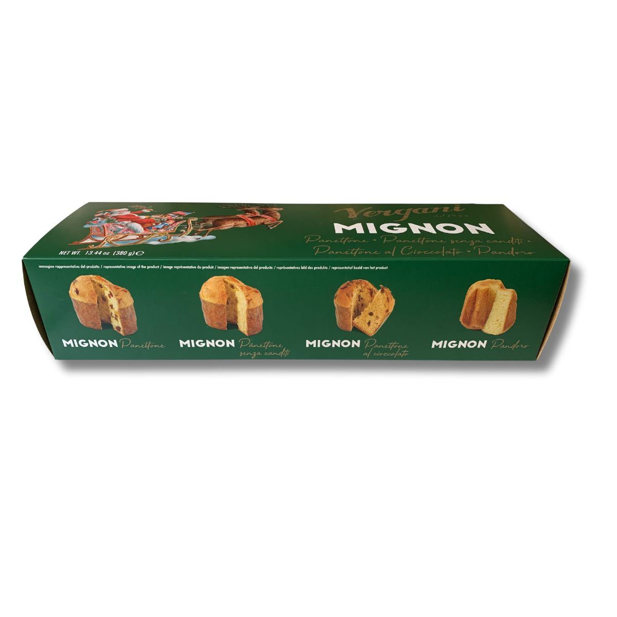 Vergani Mini Panettone Assortment – Perfect for Gifting (380g)