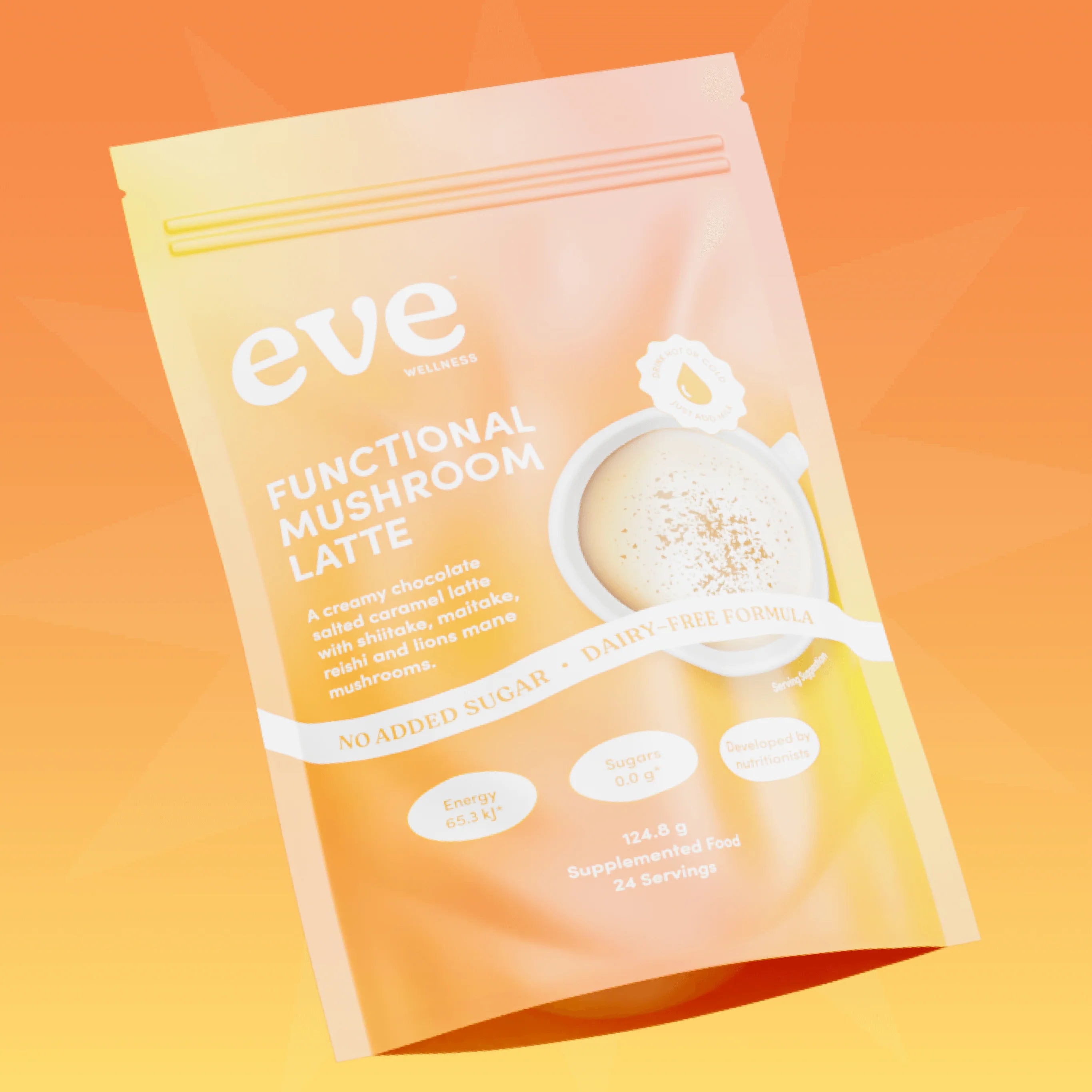 Eve Wellness Functional Mushroom Latte 124.8g