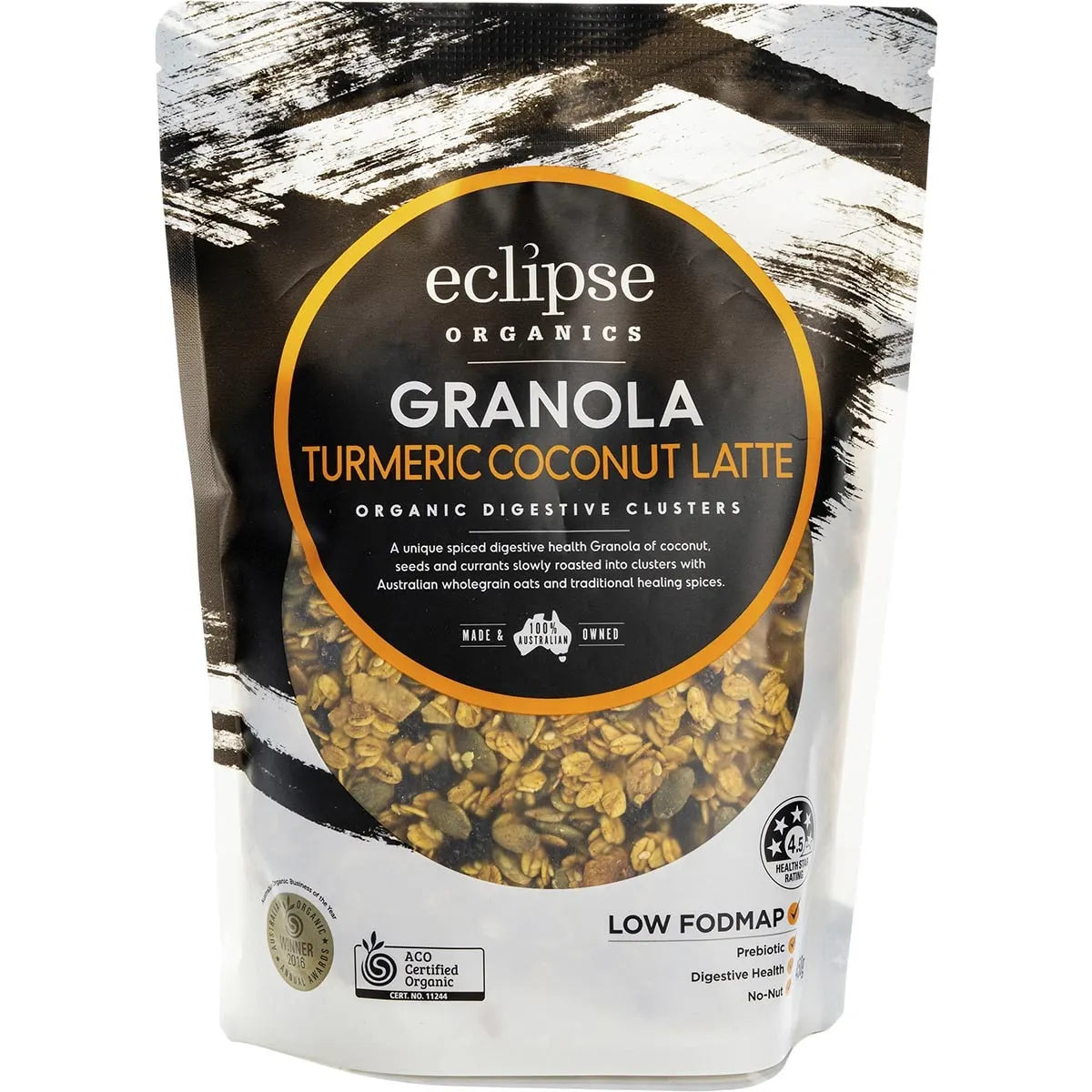 Eclipse Organics Granola Turmeric Coconut Latte Muesli 450g