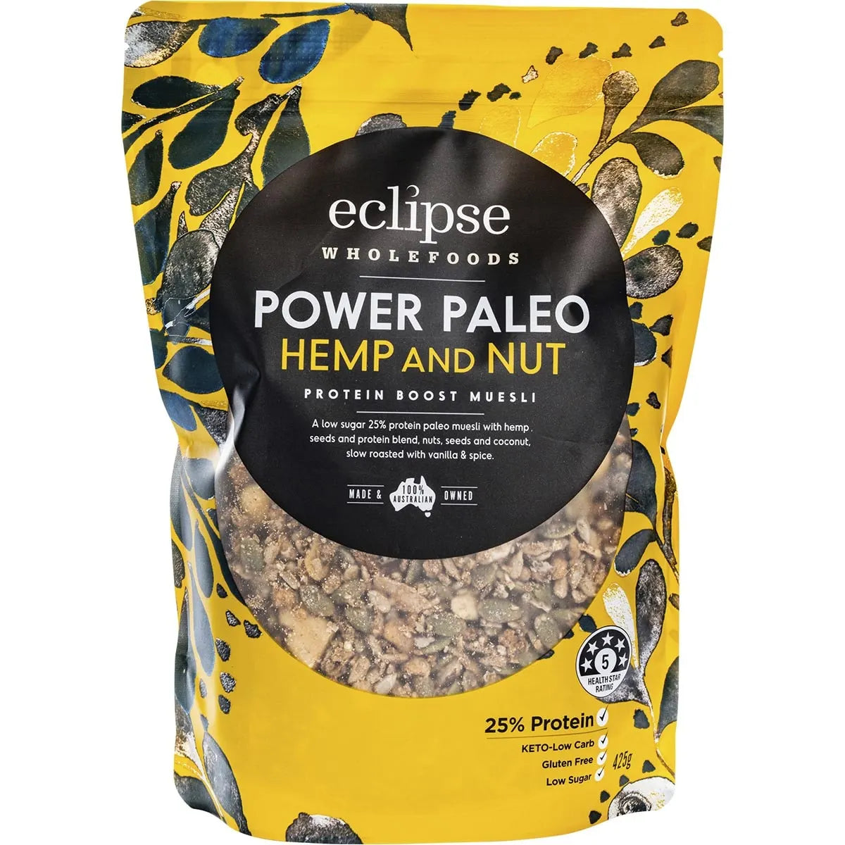 Eclipse Wholefoods Paleo Muesli Hemp and Nut Boost 425g