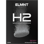 ELMNT H2 Molecular Hydrogen Water Tablets Berry 30pk — front pack image (UHP)