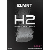 ELMNT H2 Molecular Hydrogen Water Tablets Berry 30pk — front pack image (UHP)