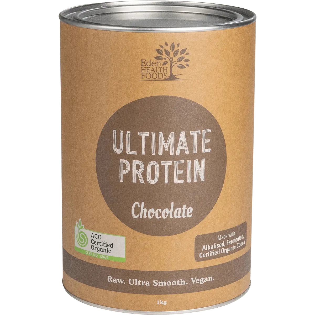 Eden HealthFoods Ultimate Protein Sprouted Brown Rice Chocolate — official UHP product image 2