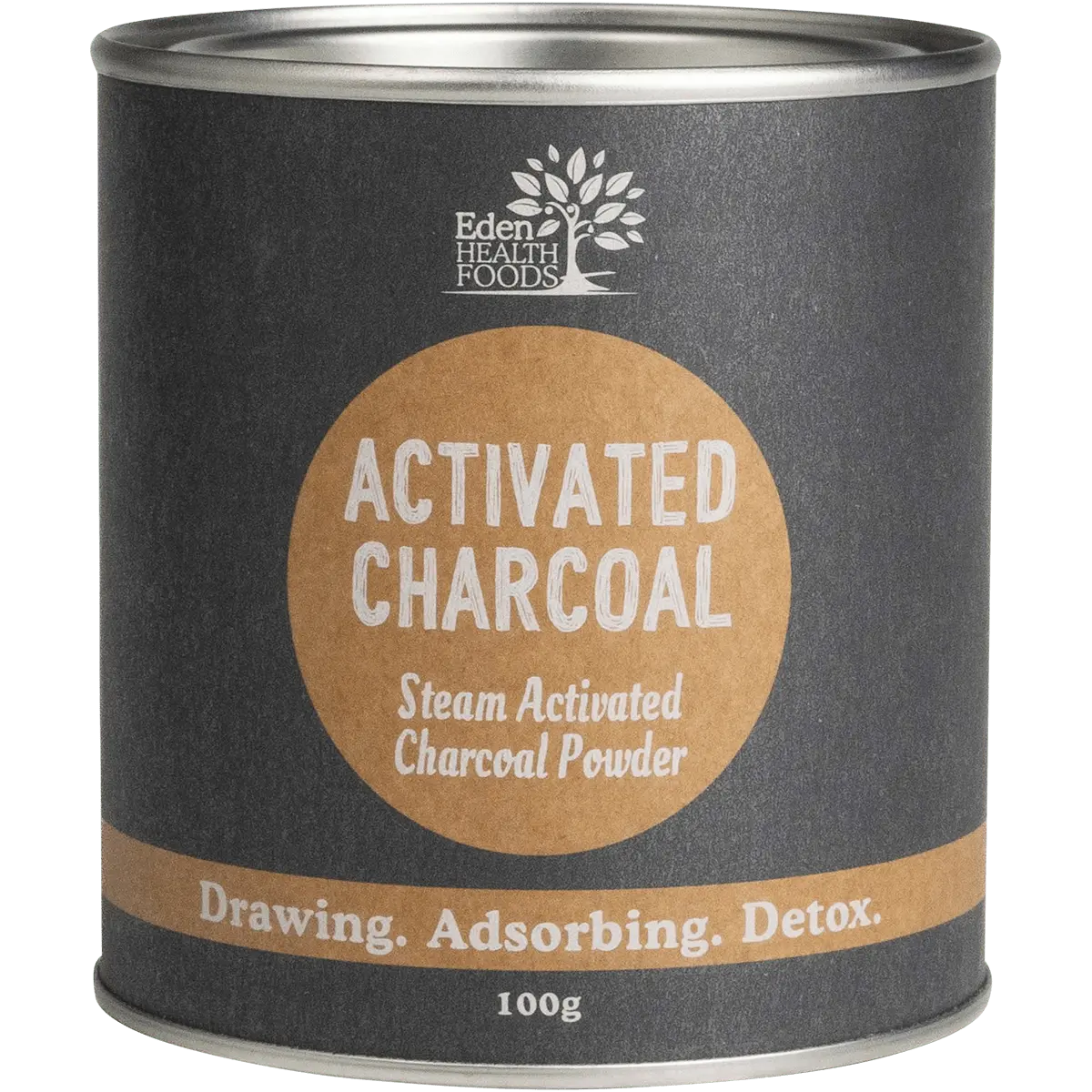 Eden Healthfoods Activated Charcoal Steam Activated Powder — official UHP product image 3