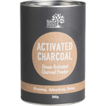 Eden Healthfoods Activated Charcoal Steam Activated Powder — front pack image (UHP)