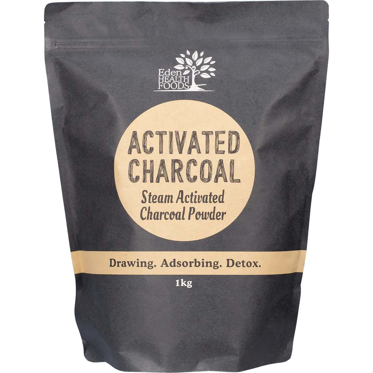 Eden Healthfoods Activated Charcoal Steam Activated Powder — official UHP product image 2