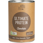 Eden HealthFoods Ultimate Protein Sprouted Brown Rice Chocolate — front pack image (UHP)