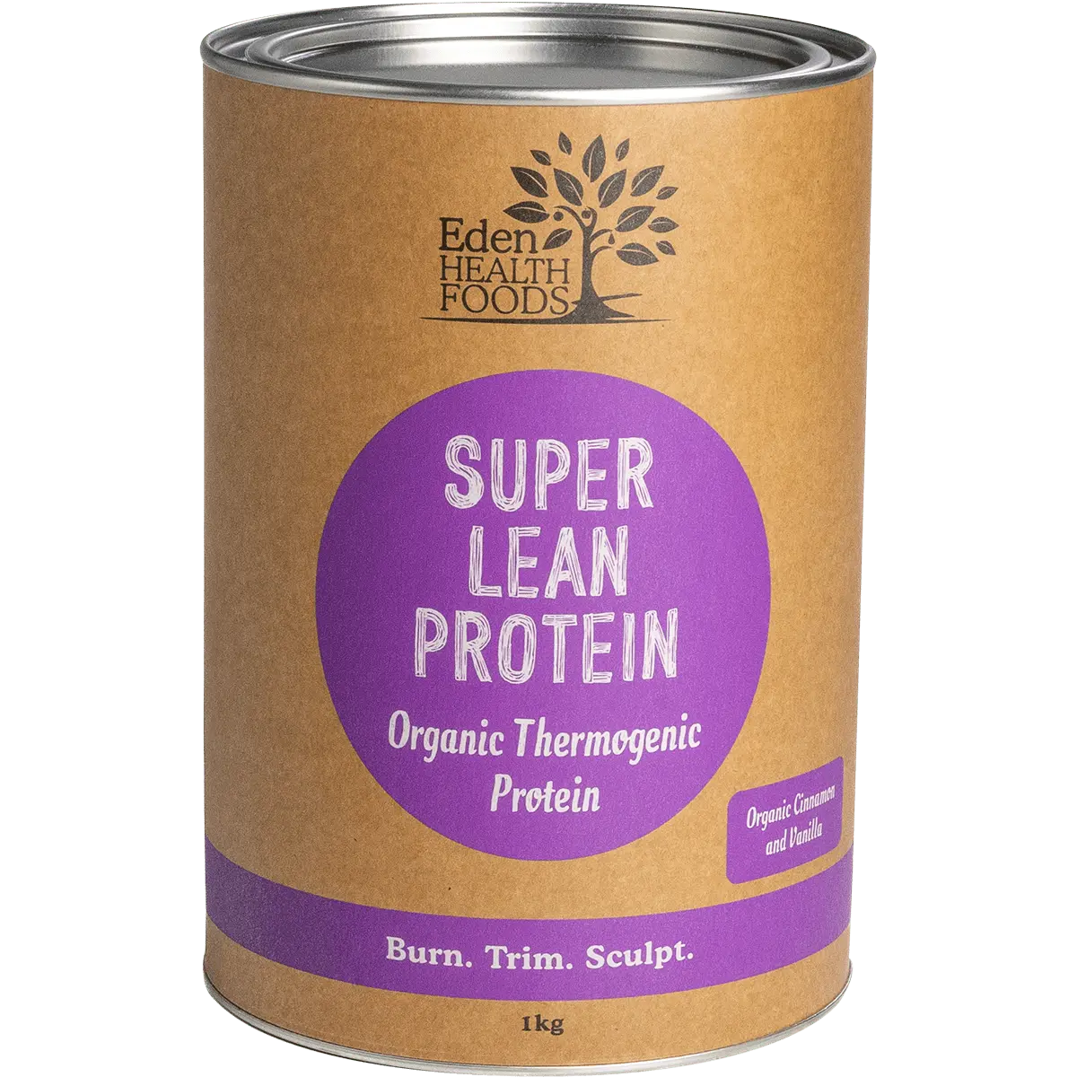 Eden HealthFoods Super Lean Protein Cinnamon & Vanilla — official UHP product image 2