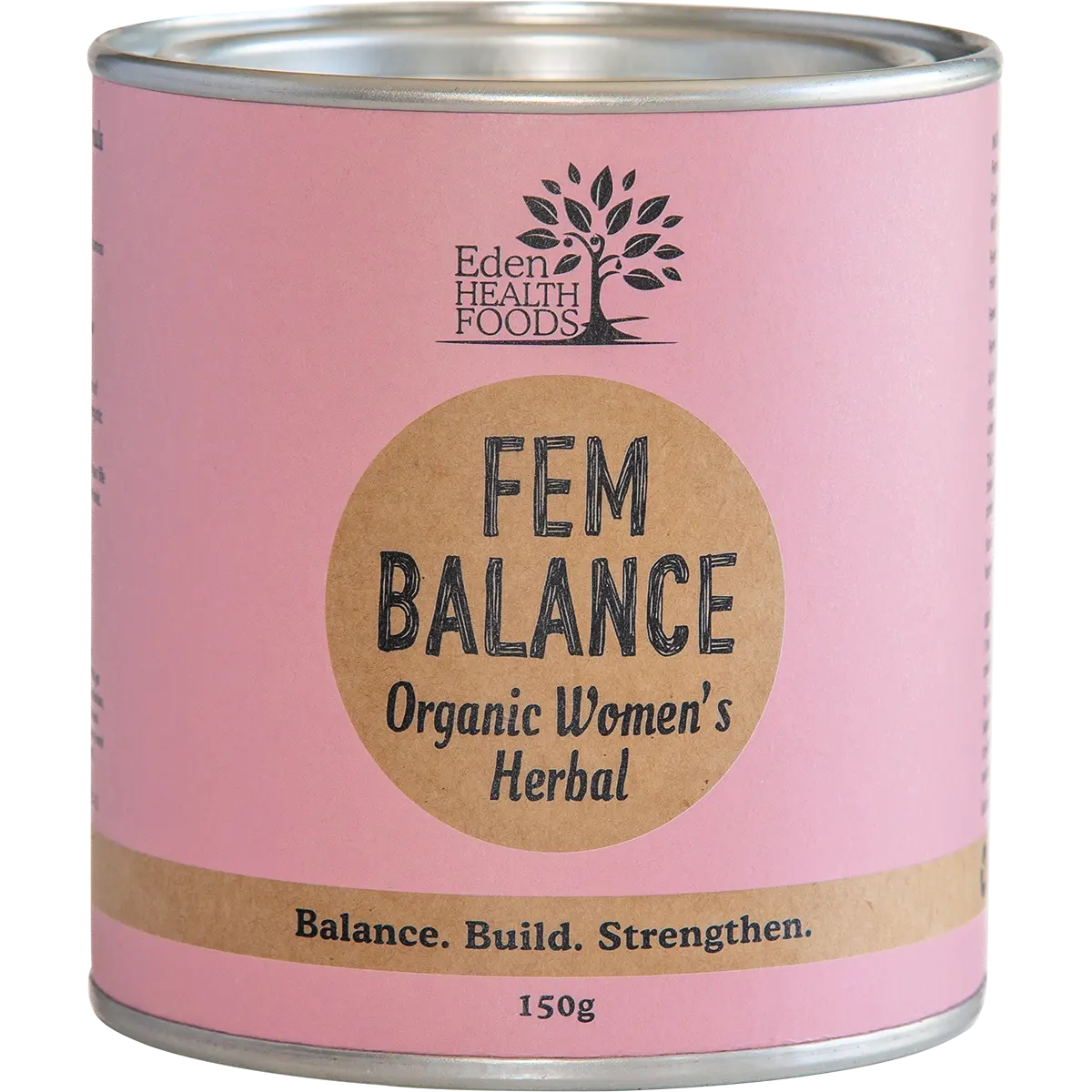Eden Healthfoods Fem Balance 150g — front pack image (UHP)