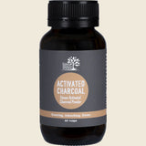Eden Healthfoods Activated Charcoal Steam Activated Charcoal Powder 60 Caps