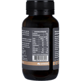 Eden Healthfoods Activated Charcoal Steam Activated Charcoal Powder 60 Caps — side pack image (UHP)