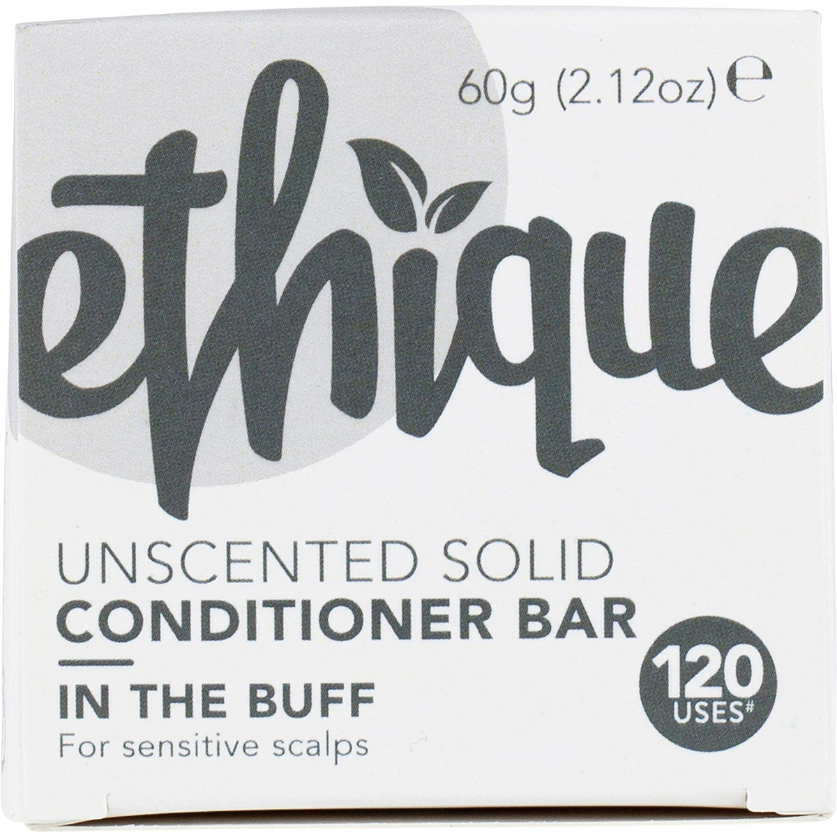 Ethique Solid Conditioner Bar In The Buff Unscented 60g