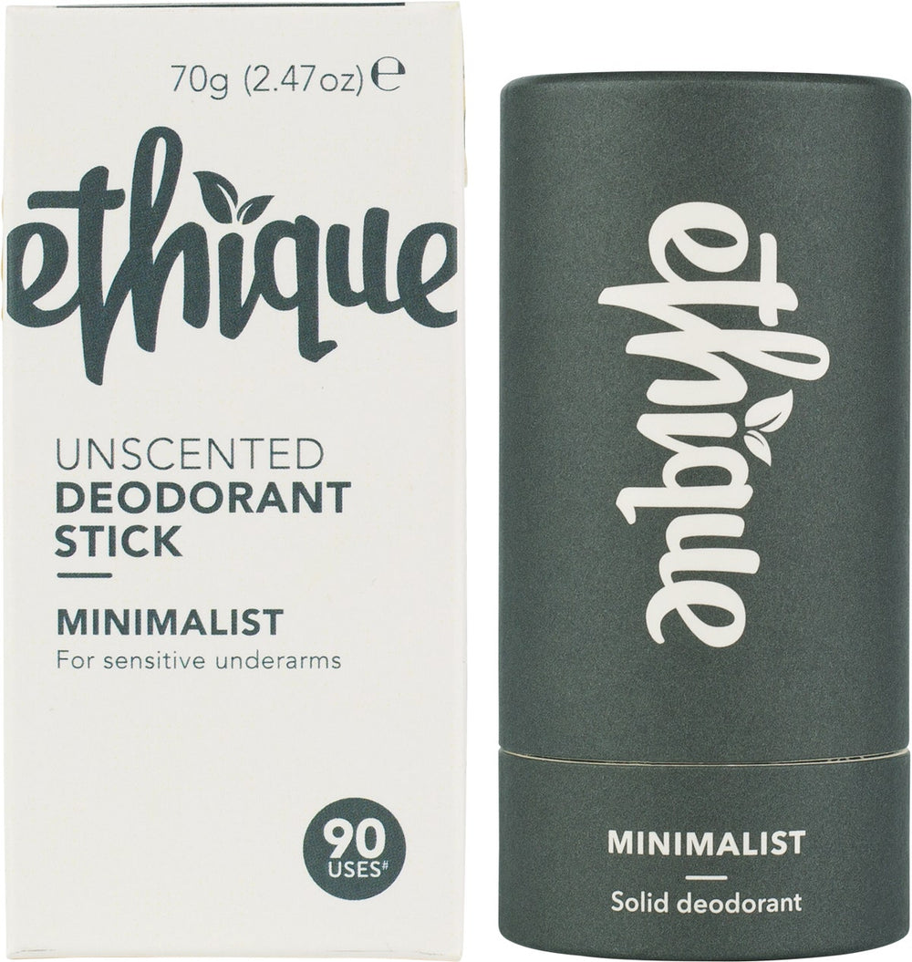 Ethique Botanica Solid Deodorant - Minimalist - Unscented  (70g)