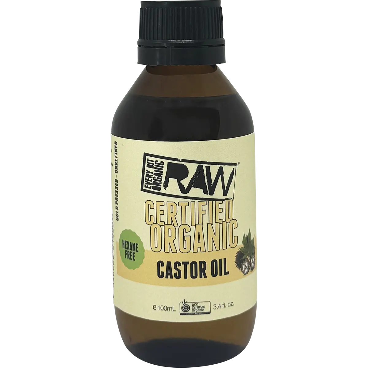 Every Bit Organic Castor Oil — front pack image (UHP)