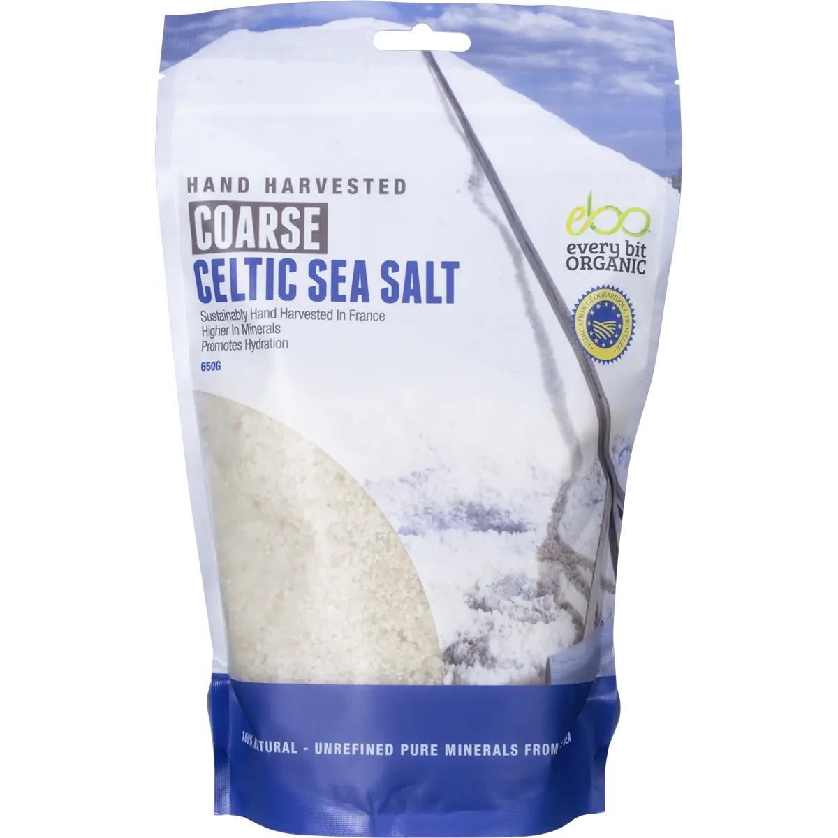 Every Bit Organic Celtic Sea Salt 650g — official UHP product image 2