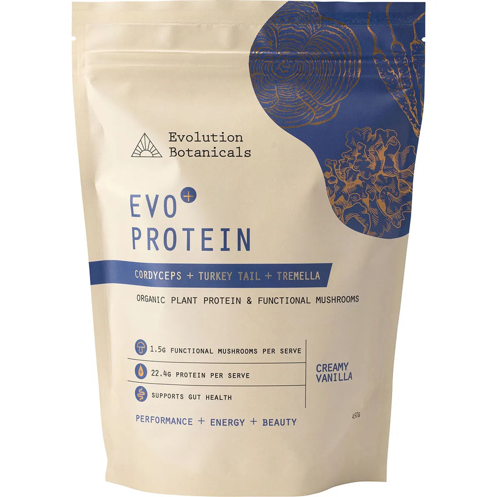 Evolution Botanicals EVO Protein Beautifully Active Blend Creamy Vanilla 450g