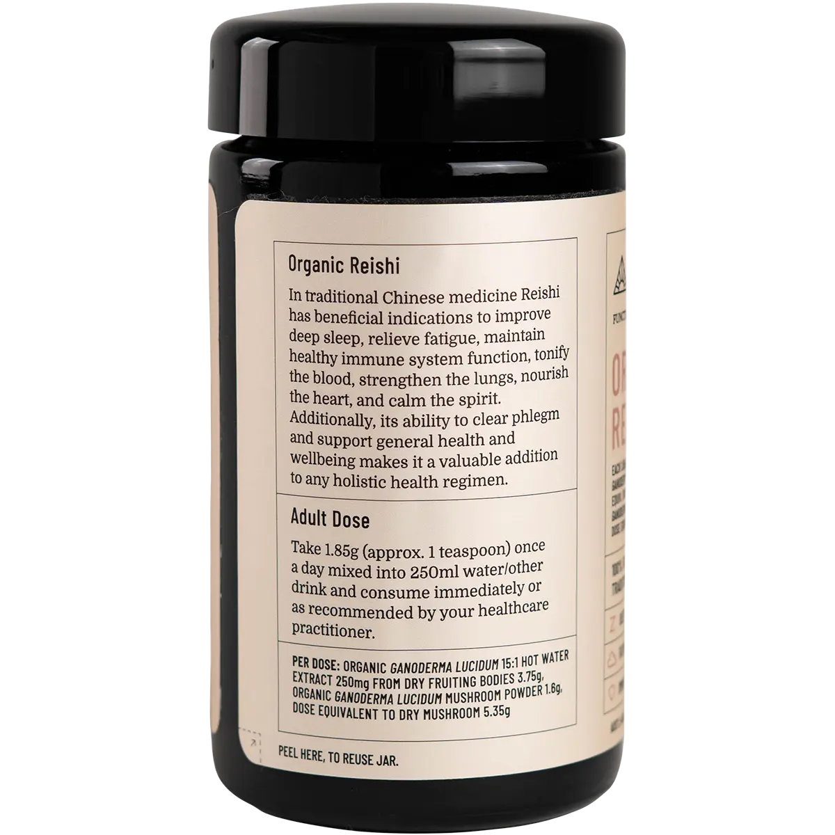 Evolution Botanicals Reishi Extract Spiritual Potency - Organic 15:1 90g