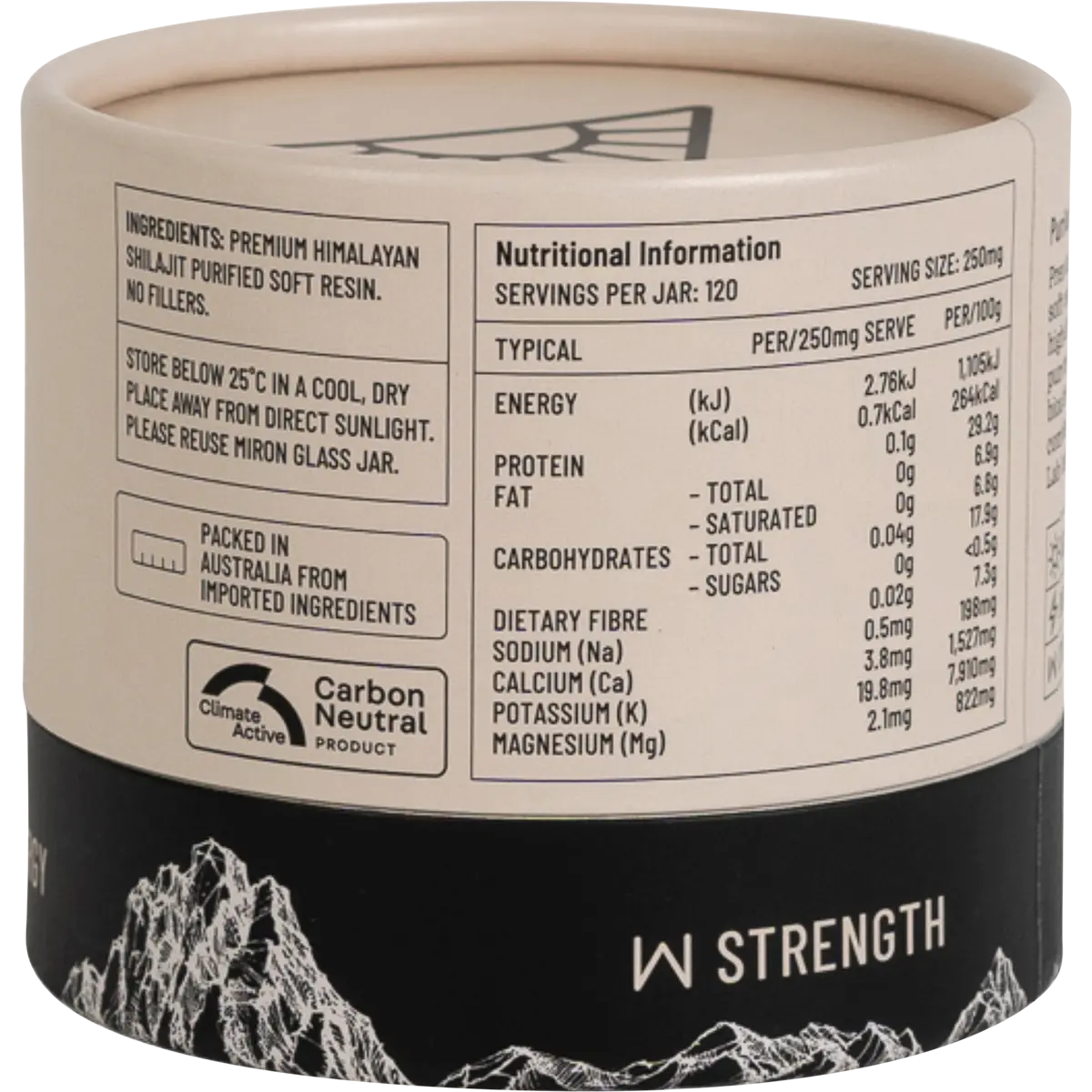 Evolution Botanicals Himalayan Shilajit Purified Soft Resin 30g