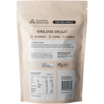 Evolution Botanicals Himalayan Shilajit 80 Trace Mineral Complex — back pack image (UHP)