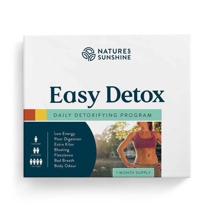 Nature's Sunshine Easy Detox (Daily Detoxifying Program) 1 Month Supply