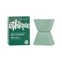 Ethique Solid Face Cleanser Bar Deep Green 110g Ethique