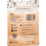 The Fresh Chai Co. Organic English Breakfast Loose Leaf Tea 200g — back pack image (UHP)