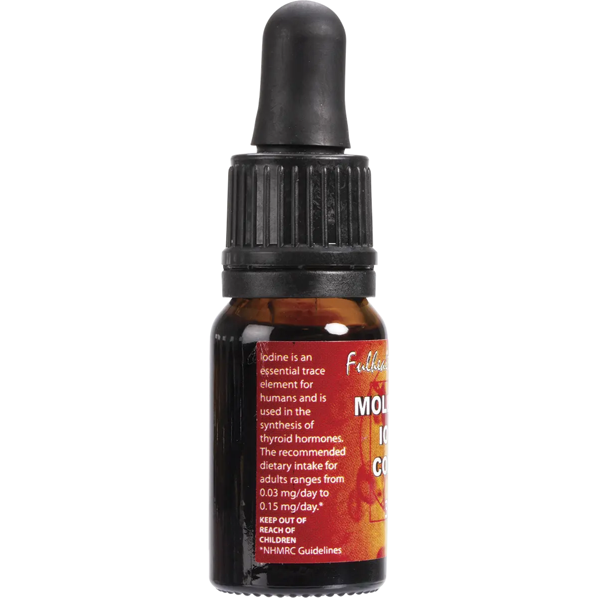 Fulhealth Molecular Iodine Colloid 3% w/w 10ml — side pack image (UHP)