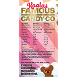 Famous Sugar Free Candy Koala Gummies Cola Flavour 10x50g Famous