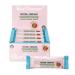 Blue Dinosaur Strawberry Matcha Protein + Fibre Bars x12 — official styled product lifestyle image