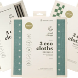 Good Change Store Eco Cloth Medium 3pk — front pack image (UHP)