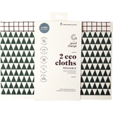 Good Change Store Eco Cloth Large 2pk — front pack image (UHP)